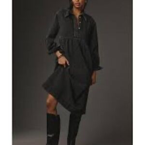 Elegant Black Midi Dress